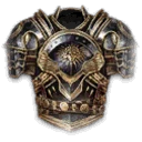 Head of the New World's Plate Armor
