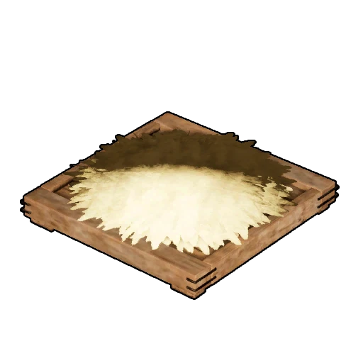 Palworld Straw Pal Bed Structure Details