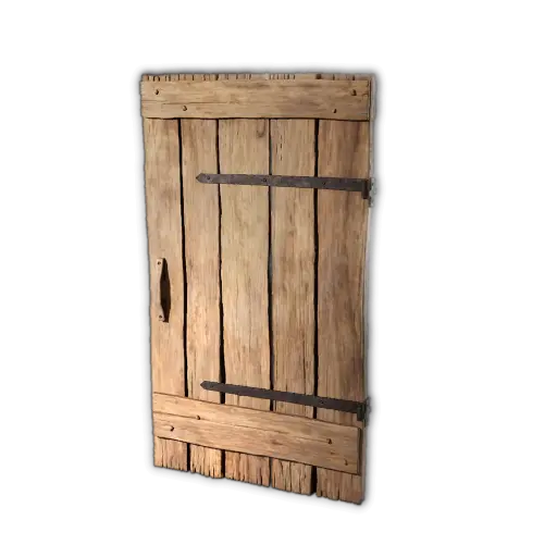 Rustic Wooden Door