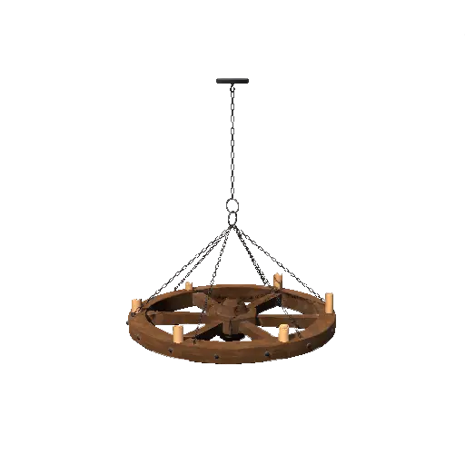 Cartwheel Chandelier