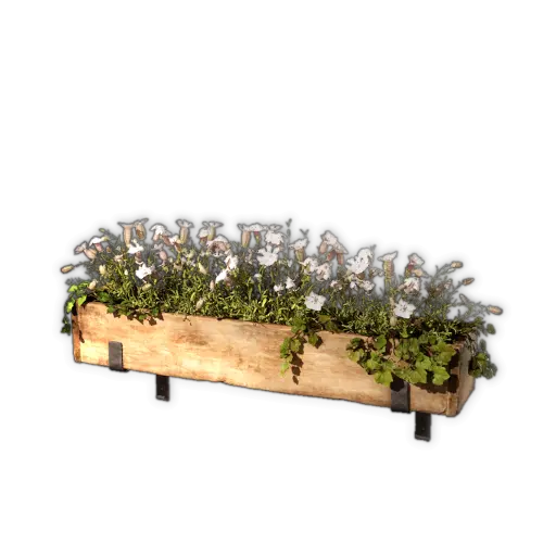 Wooden Window Flowerpot