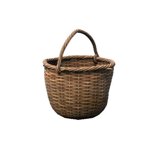 Round Wicker Basket