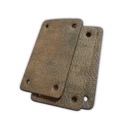 Reinforced Leather Plate