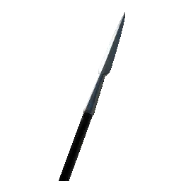 Warded Two-handed Iron Spear