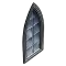 Janela de vidro - Gótico transparente