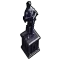 黑色大理石雕像–男性